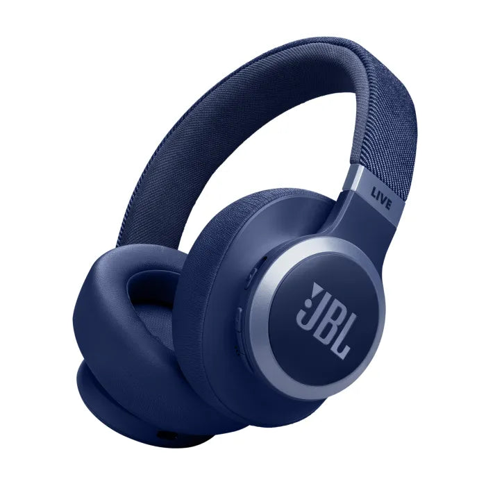 JBL Live 770 Noise Cancelling Over-Ear Headphones - Blue