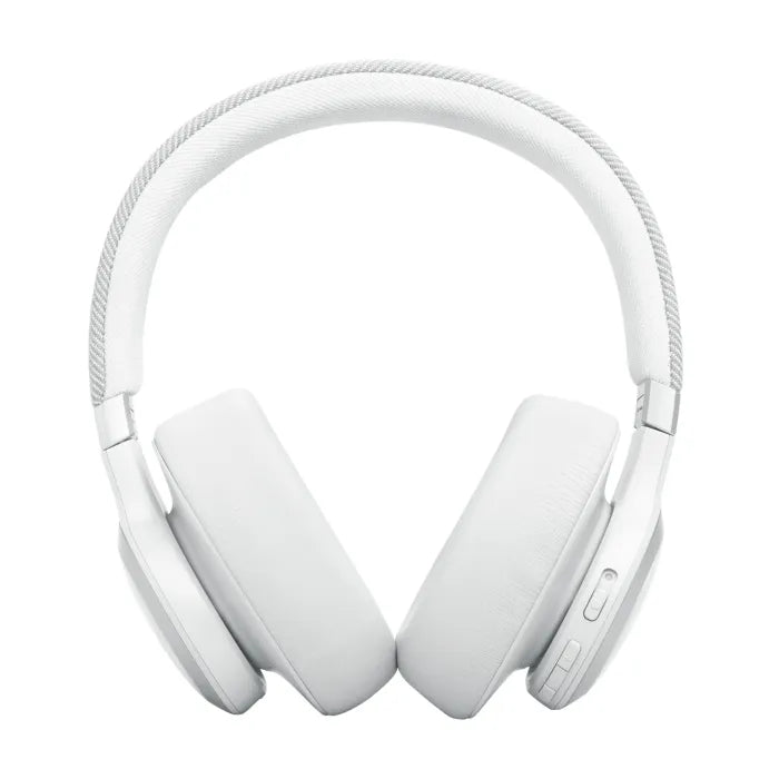 JBL Live 770 Noise Cancelling Over-Ear Headphones - White