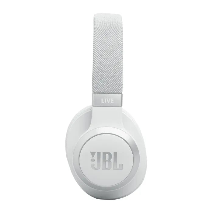 JBL Live 770 Noise Cancelling Over-Ear Headphones - White