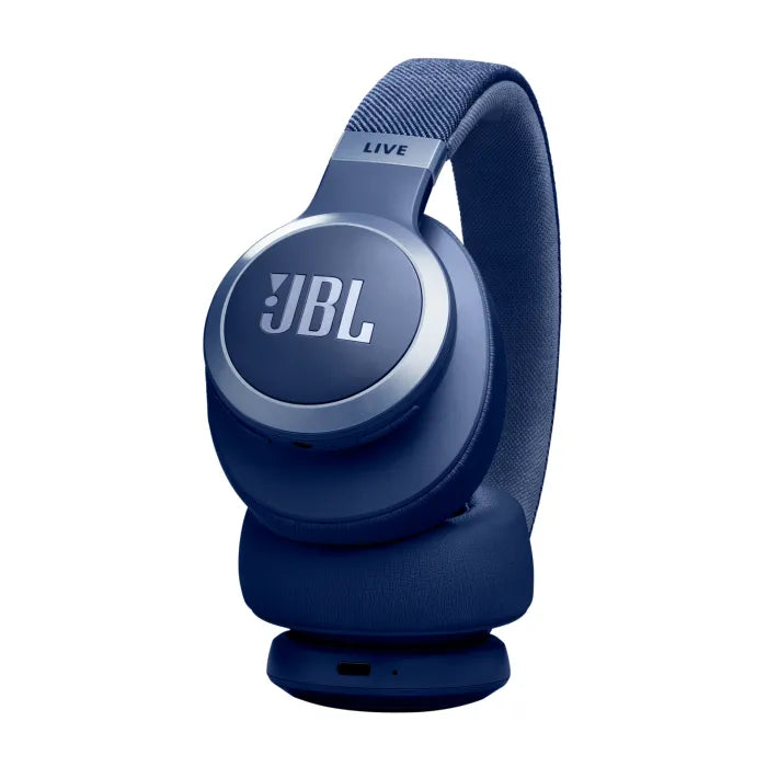 JBL Live 770 Noise Cancelling Over-Ear Headphones - Blue