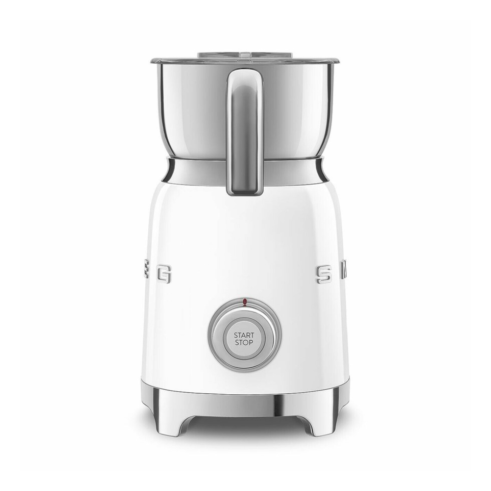 Smeg Milk Frother in White with Tritan TM Renew