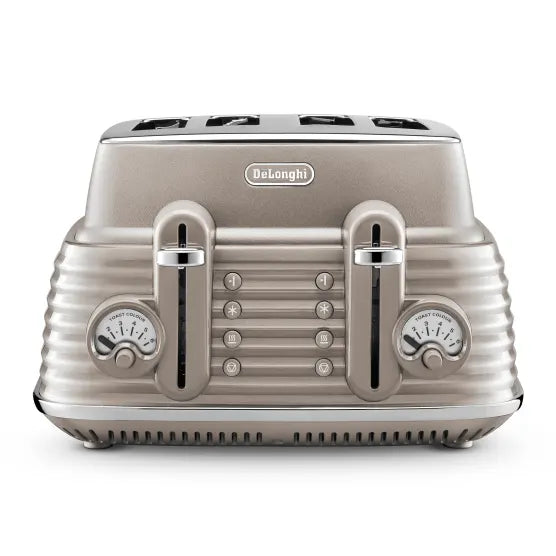 DeLonghi Scultura Selections 4-Slice Toaster, 1800W