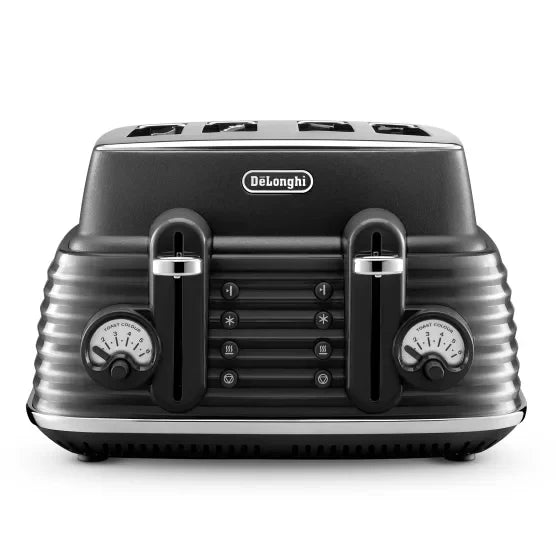 DeLonghi Scultura Selections 4-Slice Toaster, 1800W