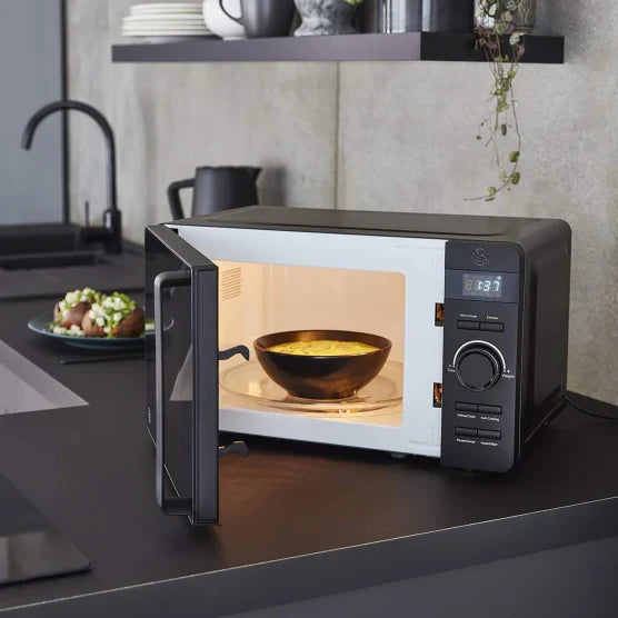 Swan Stealth Digital Microwave Oven, 20L