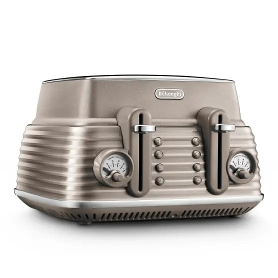 DeLonghi Scultura Selections 4-Slice Toaster, 1800W