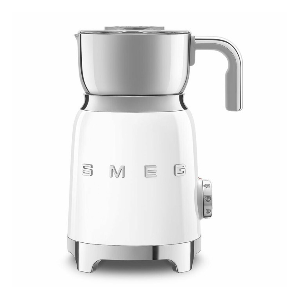 Smeg Milk Frother in White with Tritan TM Renew