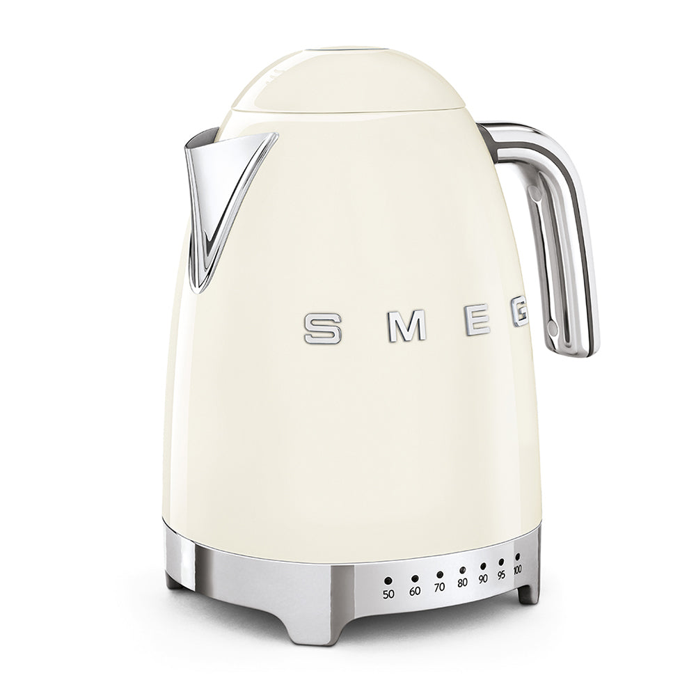Smeg Variable Temperature Kettle Cream 1.7L