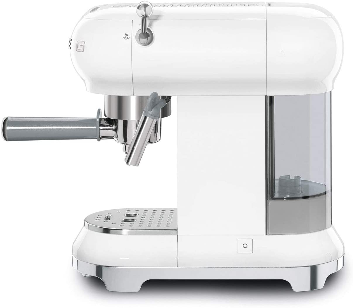 Smeg Retro 50's Espresso Coffee Machine White