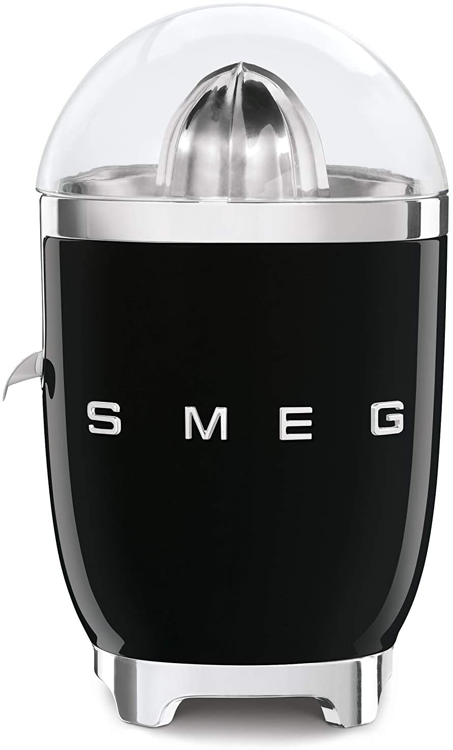 Smeg Citrus Juicer with Juicing Bowl and Lid Black