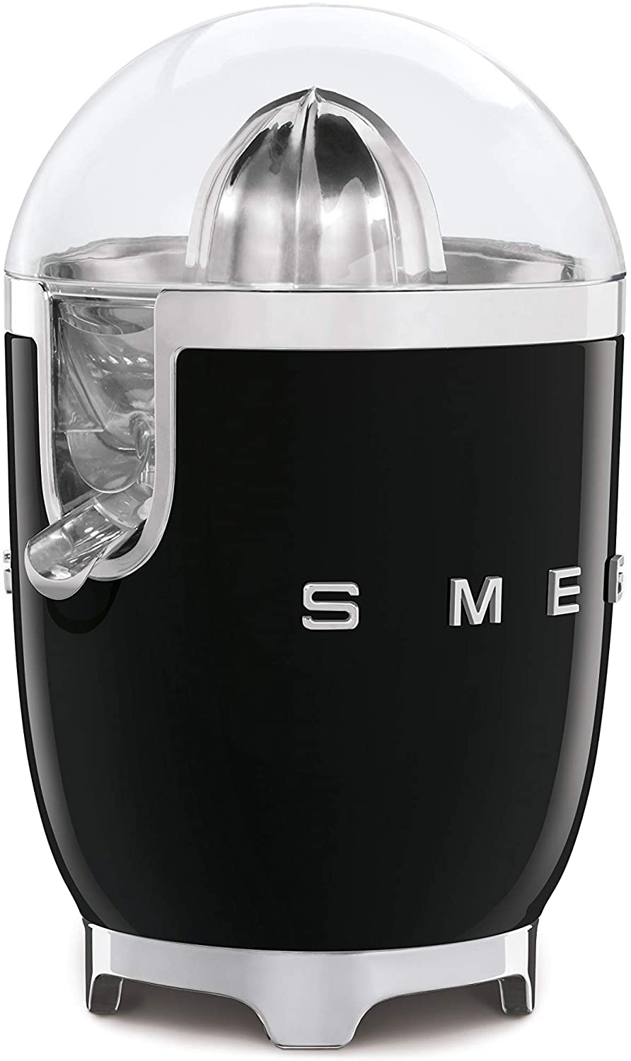 Smeg Citrus Juicer with Juicing Bowl and Lid Black