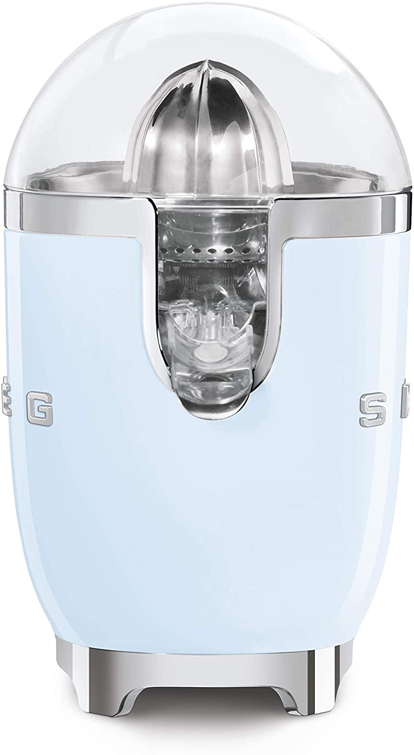 Smeg Citrus Juicer with Juicing Bowl and Lid  Blue