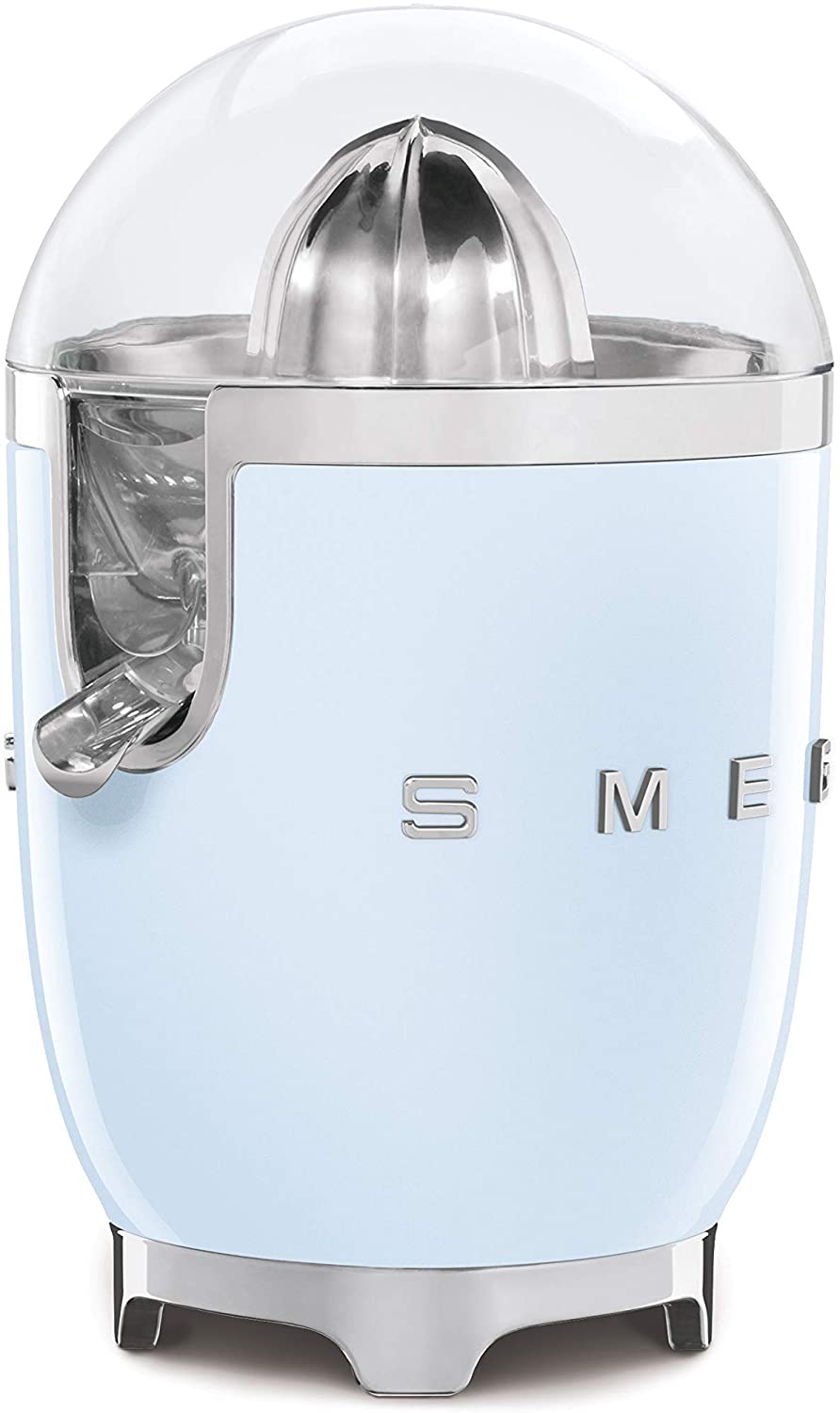 Smeg Citrus Juicer with Juicing Bowl and Lid  Blue