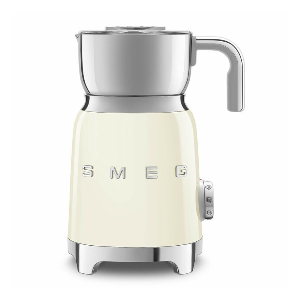 Smeg Milk Frother in Cream with Tritan TM Renew