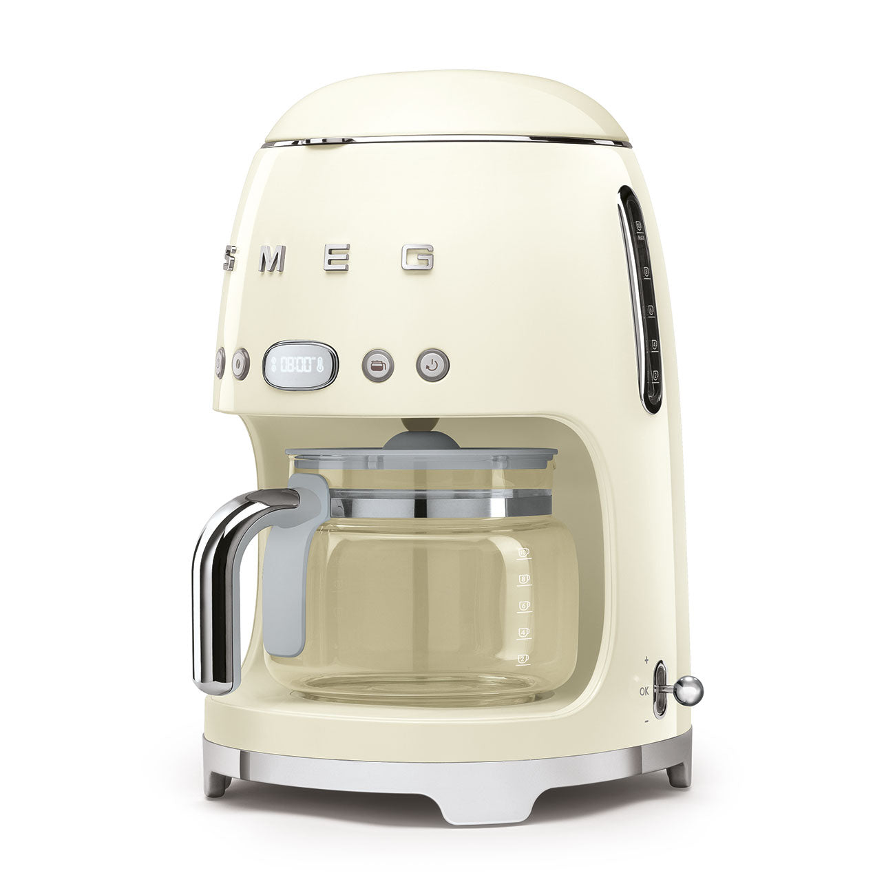 Smeg Retro Drip Filter Coffee Machine Cream
