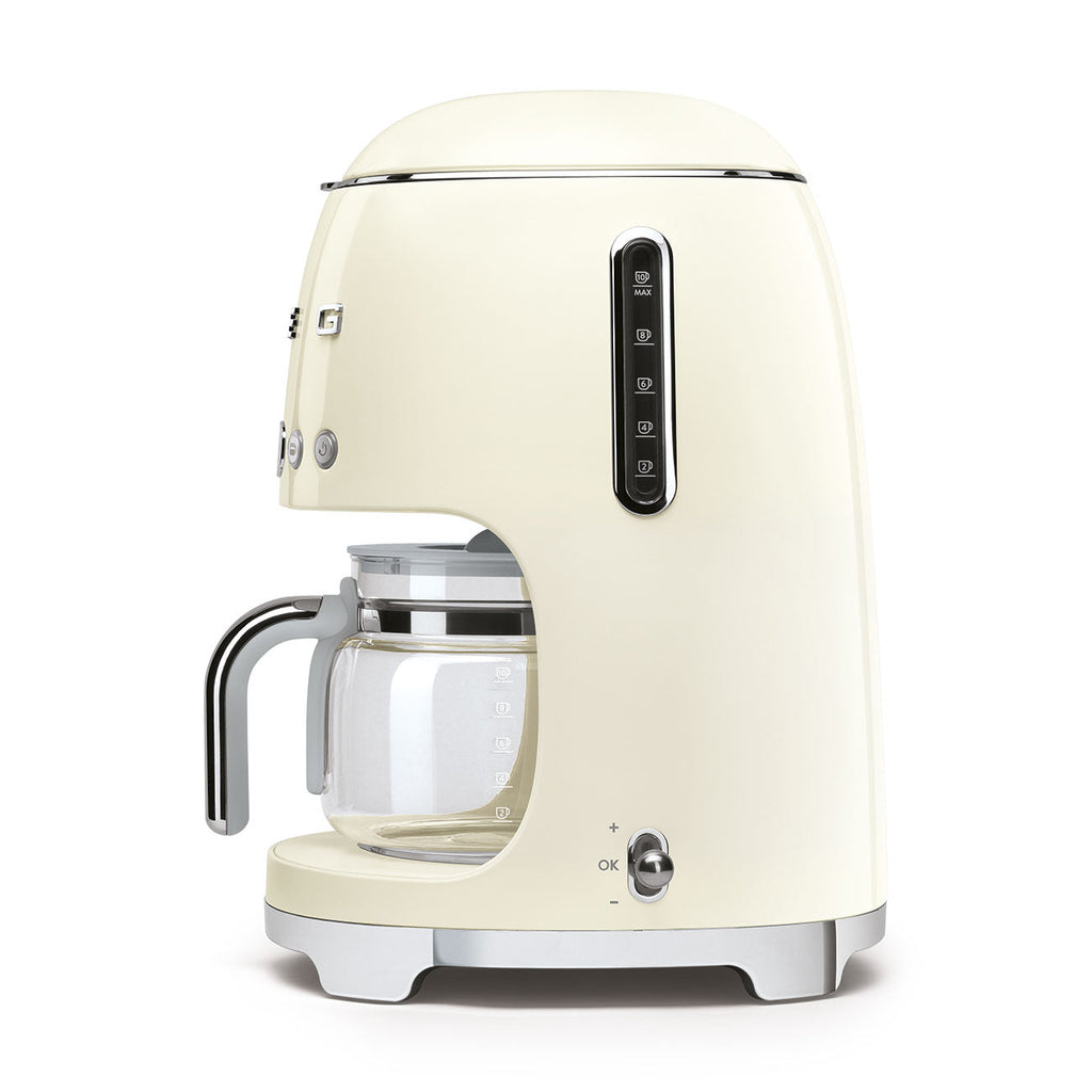 Smeg Retro Drip Filter Coffee Machine Cream