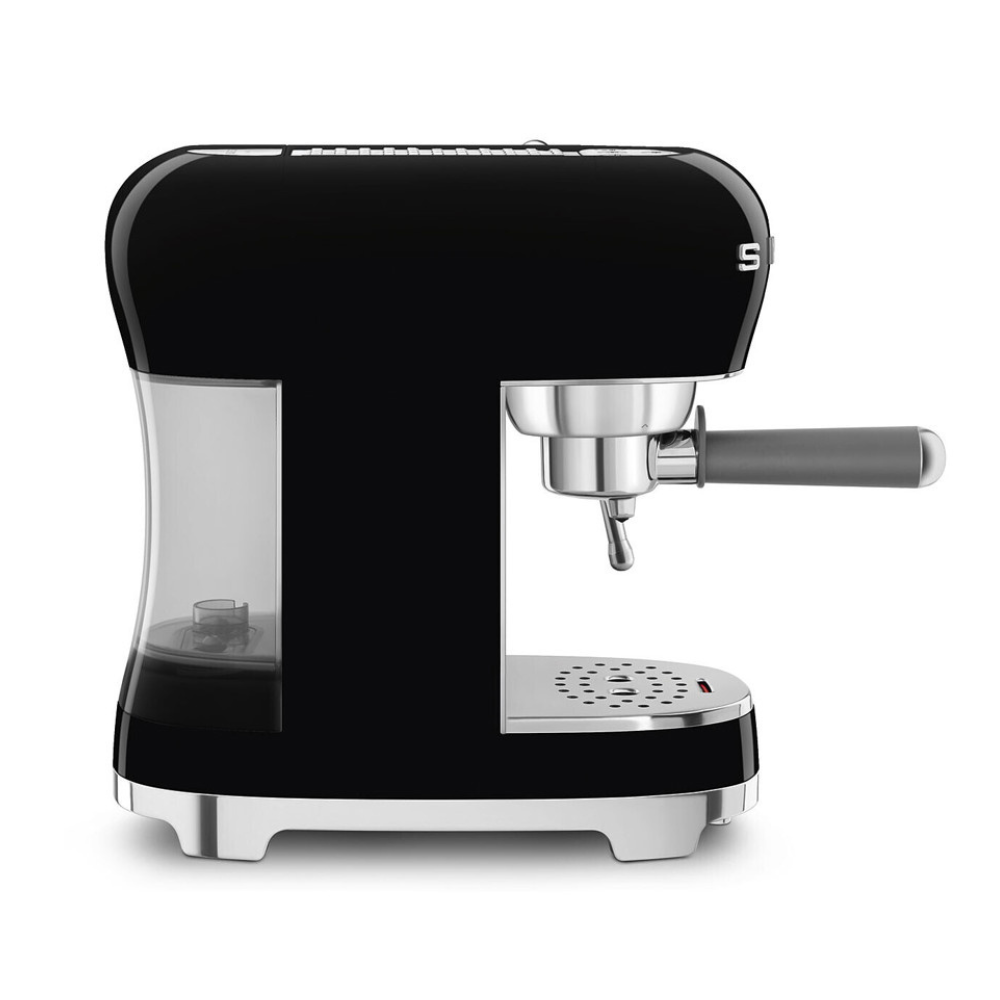 Smeg Black Retro 50's Espresso Coffee Machine