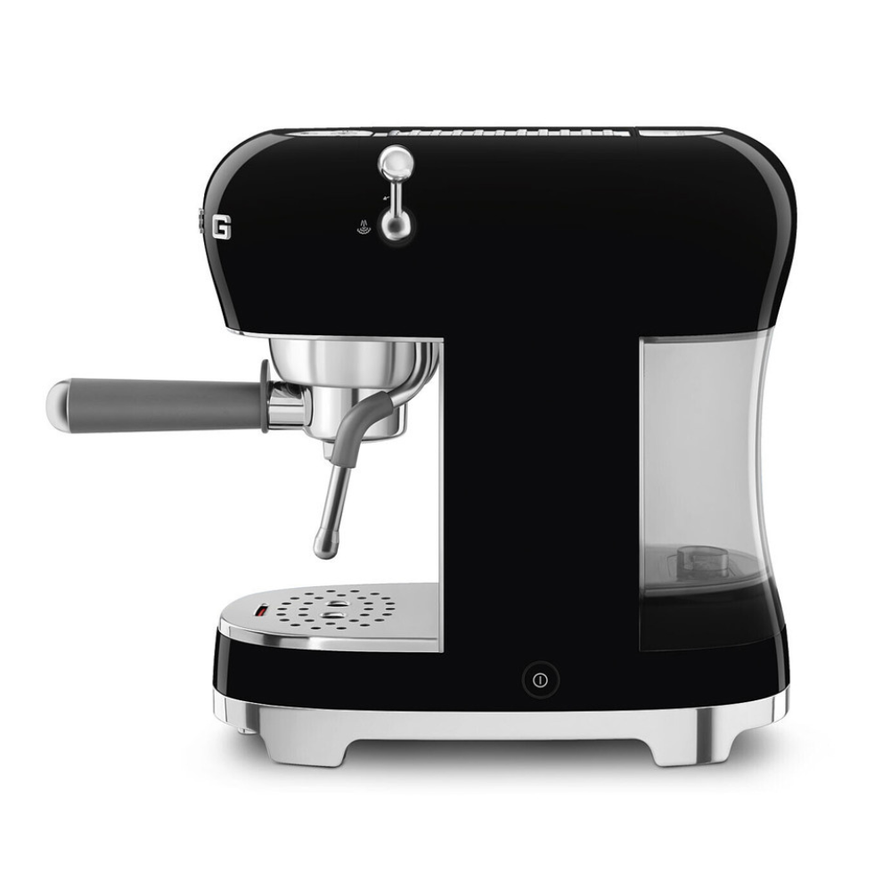 Smeg Black Retro 50's Espresso Coffee Machine