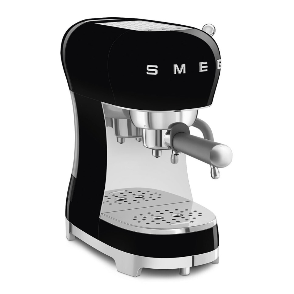 Smeg Black Retro 50's Espresso Coffee Machine
