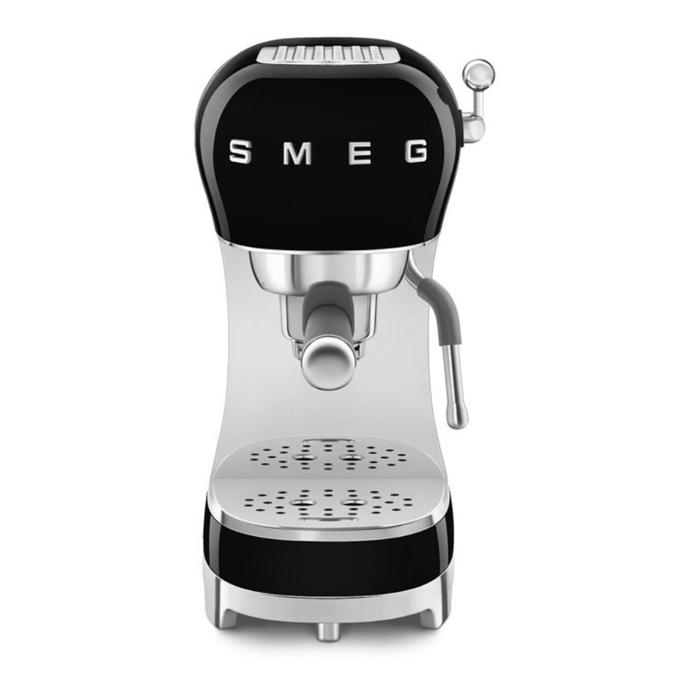 Smeg Black Retro 50's Espresso Coffee Machine