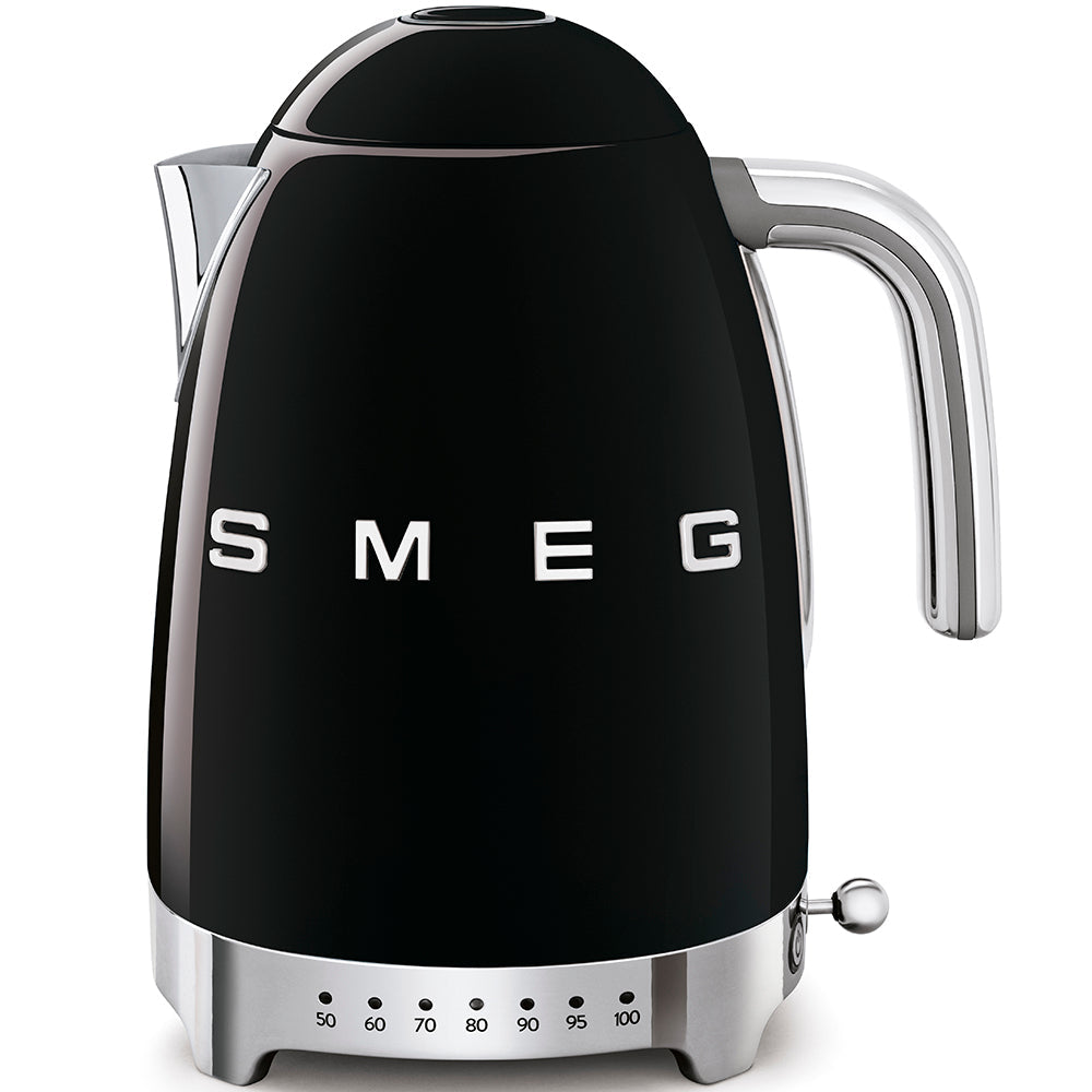 Smeg Variable Temperature Kettle Black 1.7L