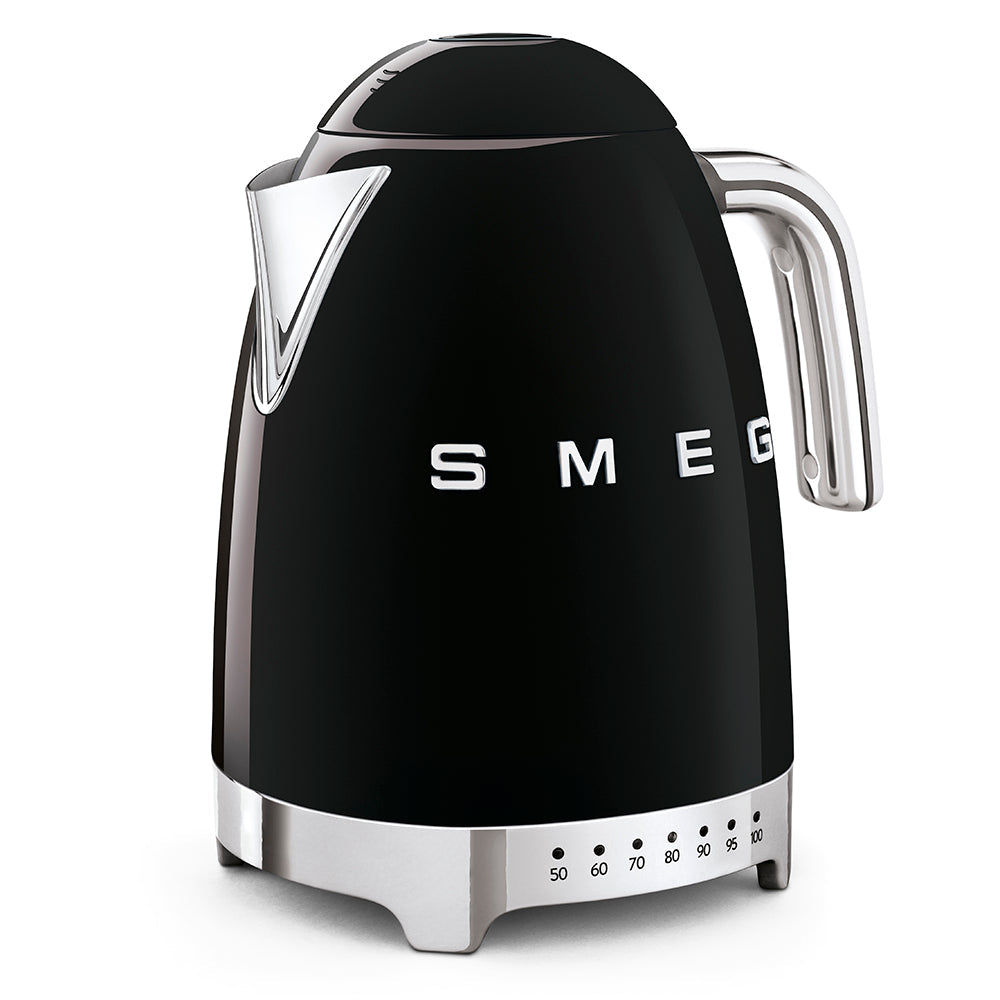 Smeg Variable Temperature Kettle Black 1.7L