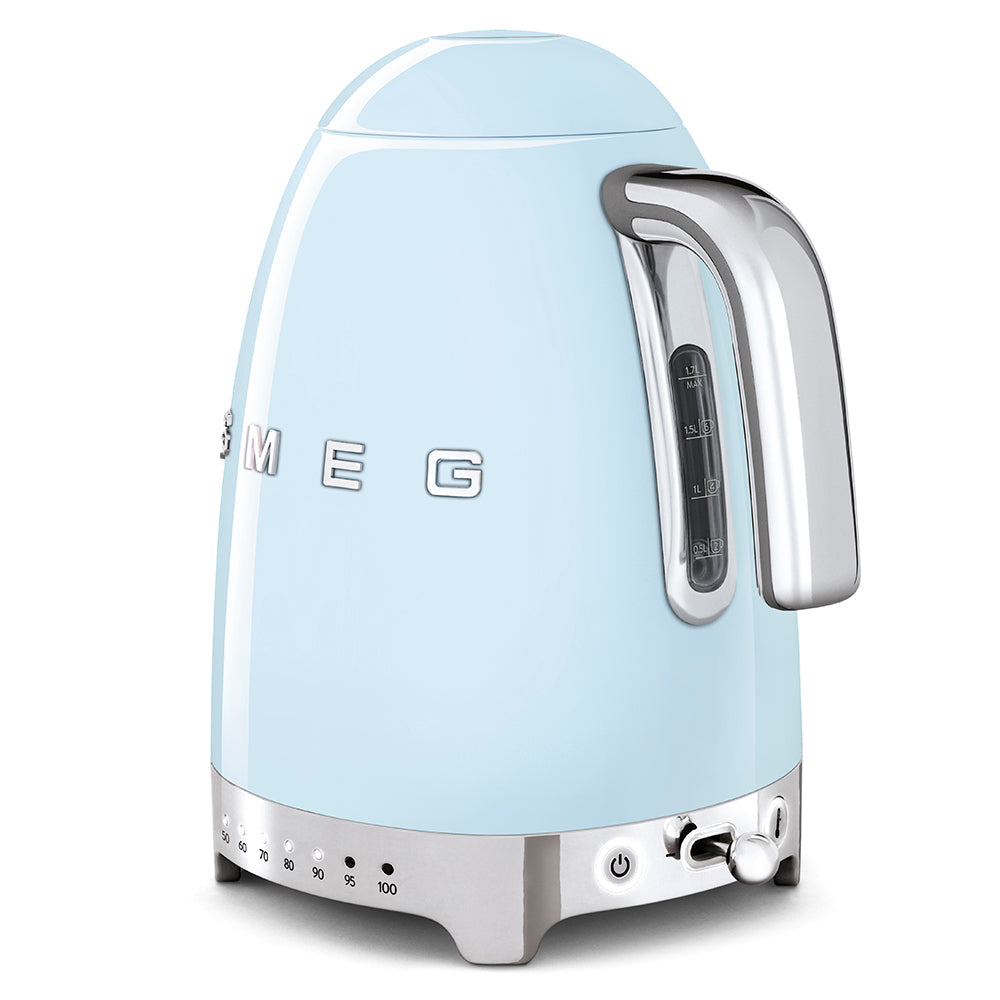 Smeg Variable Temperature Kettle Blue 1.7L