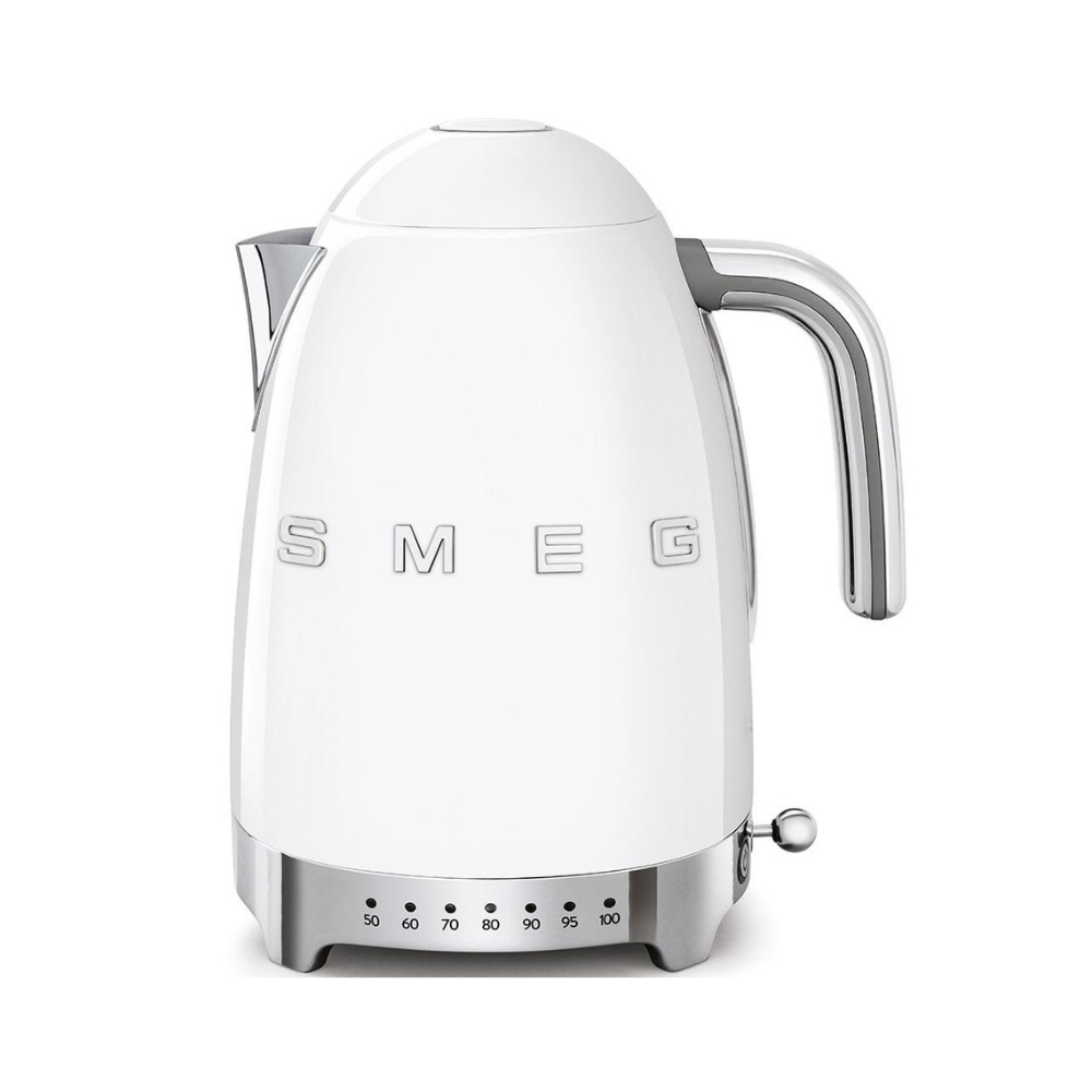 Smeg Variable Temperature Kettle White 1.7L