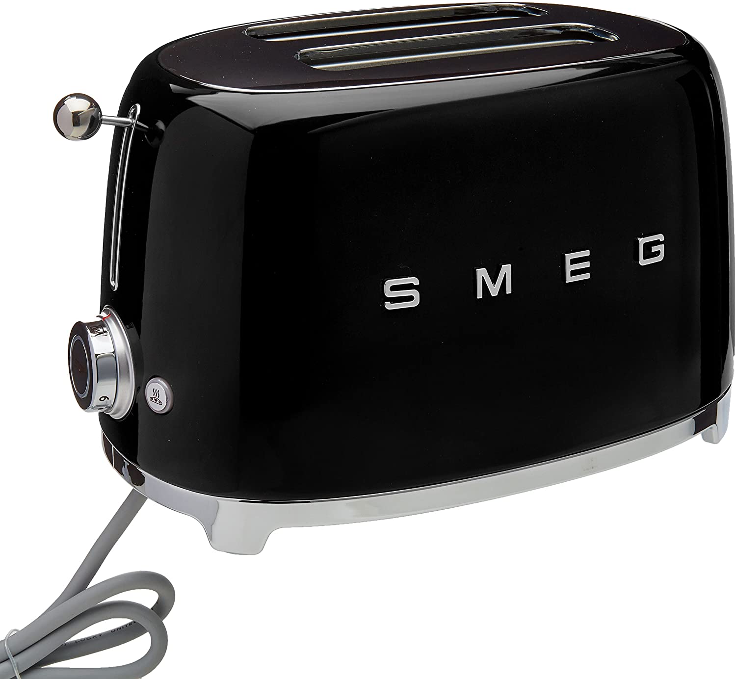 Smeg 50's Retro 2 Slice Toaster Black