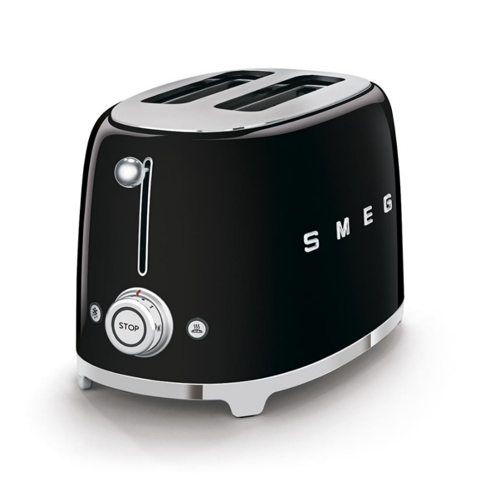 Smeg 50's Retro 2 Slice Toaster Black