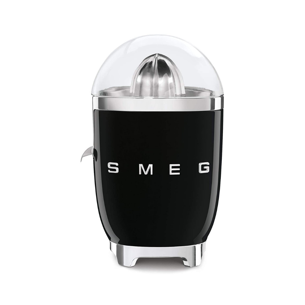 Smeg Citrus Juicer with Juicing Bowl and Lid Black