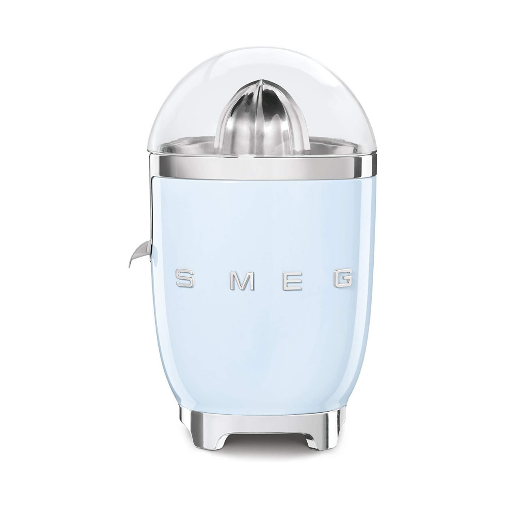 Smeg Citrus Juicer with Juicing Bowl and Lid  Blue