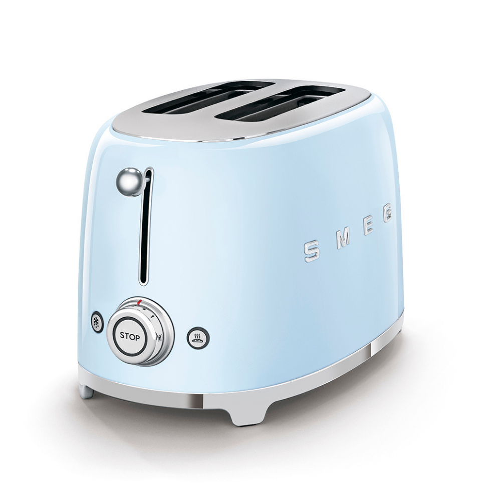 Smeg 50's Retro 2 Slice Toaster Pastel Blue