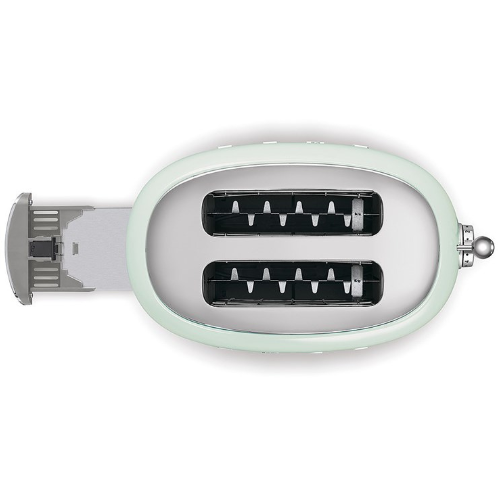 Smeg 50's Retro 2 Slice Toaster Pastel Green