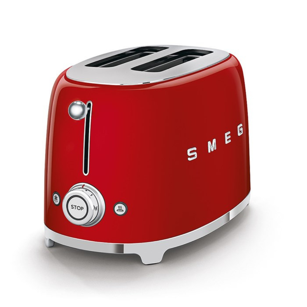Smeg 50's Retro 2 Slice Toaster Red