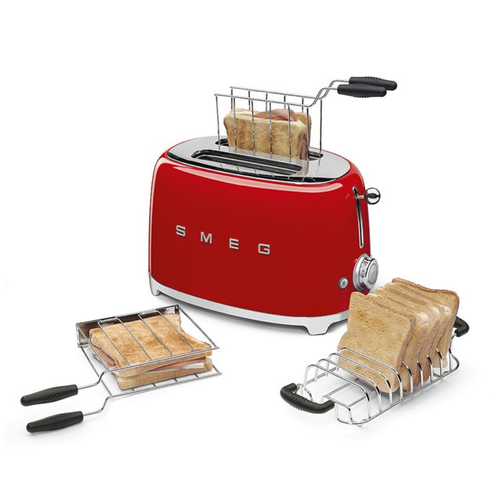 Smeg 50's Retro 2 Slice Toaster Red