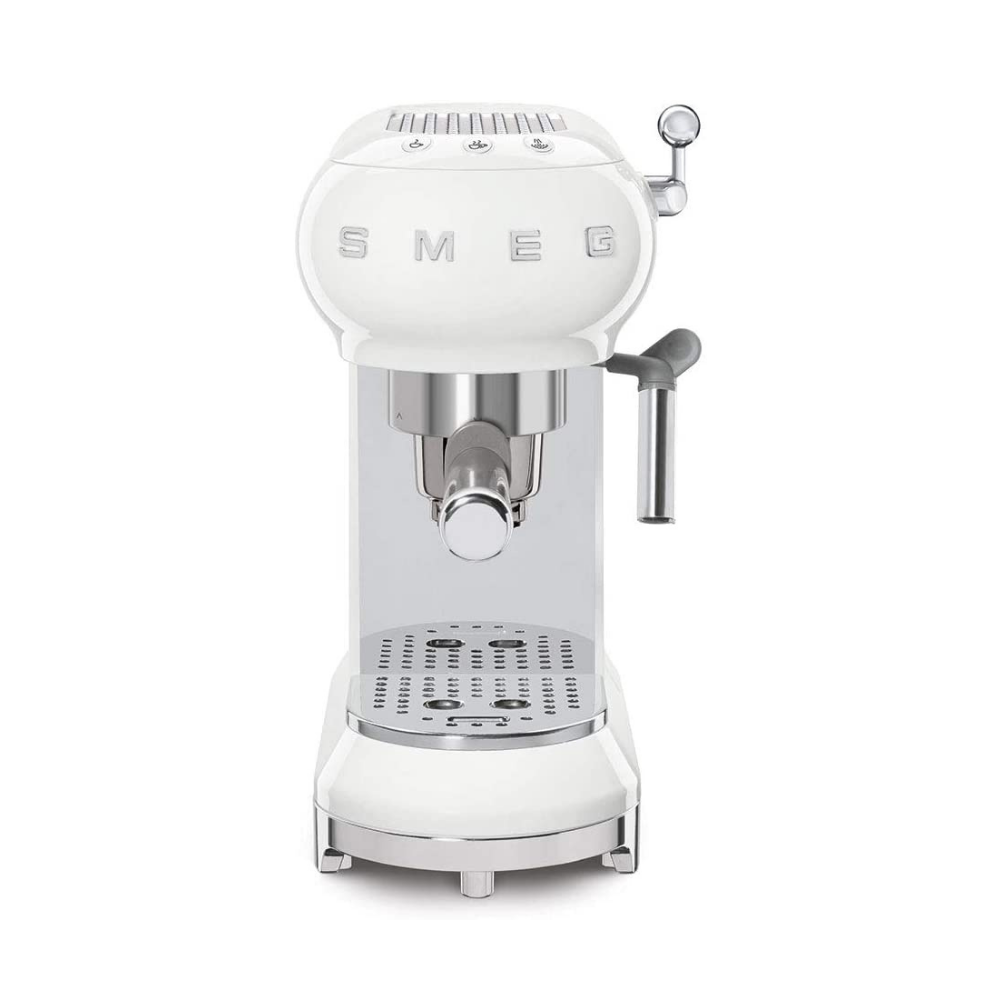 Smeg Retro 50's Espresso Coffee Machine White