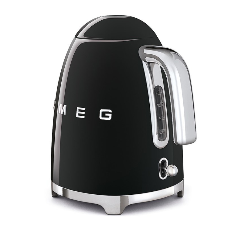 Smeg 50's Retro Black Kettle 1.7L