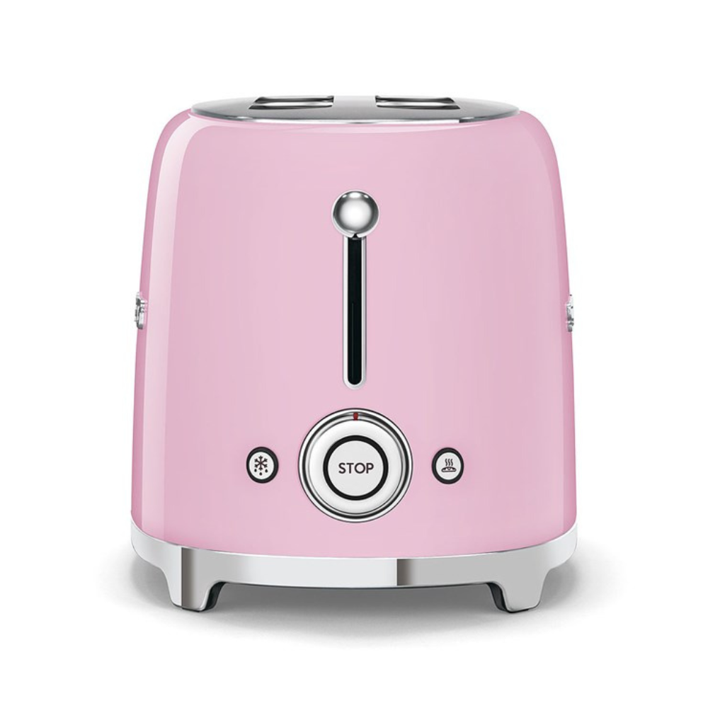 Smeg 50's Retro 2 Slice Toaster Pink