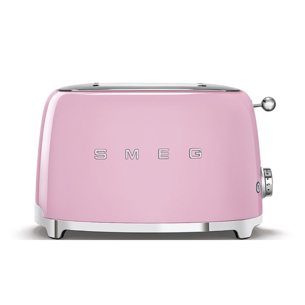 Smeg 50's Retro 2 Slice Toaster Pink