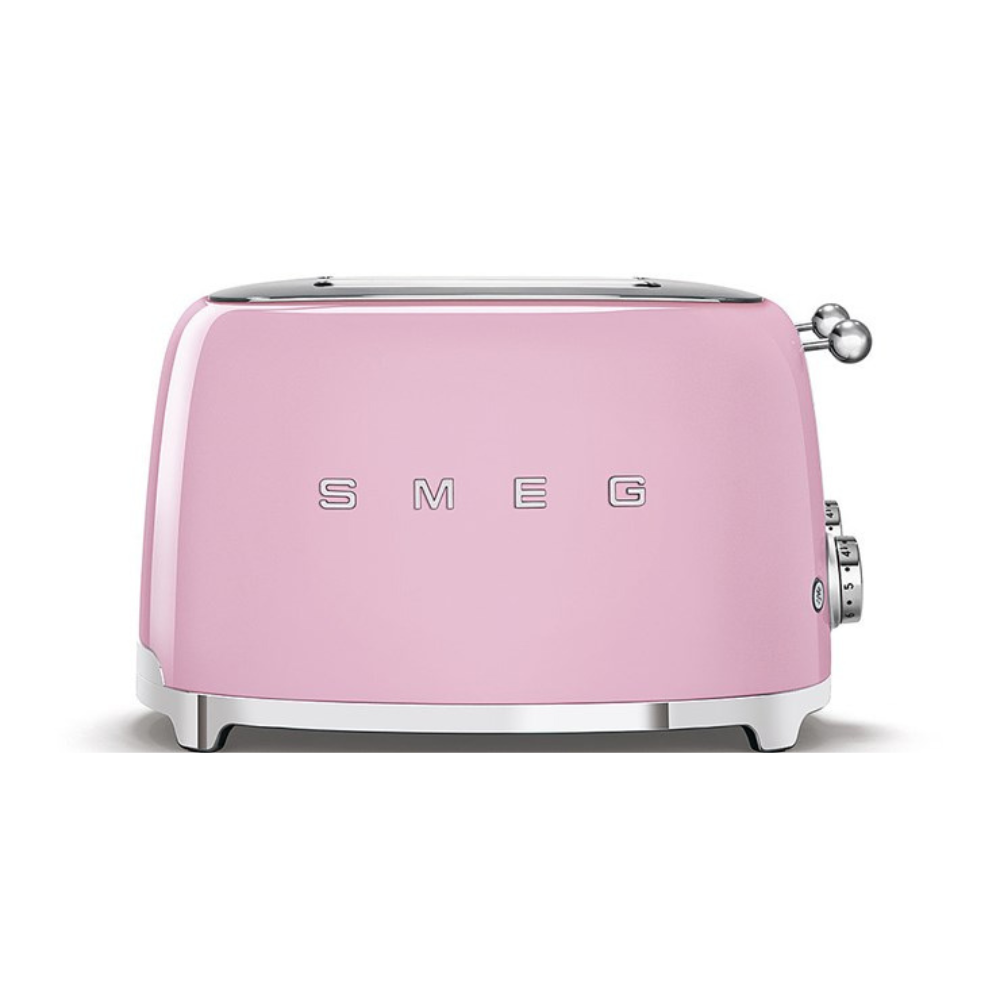 Smeg 50's Retro 4 Slice Toaster Pink