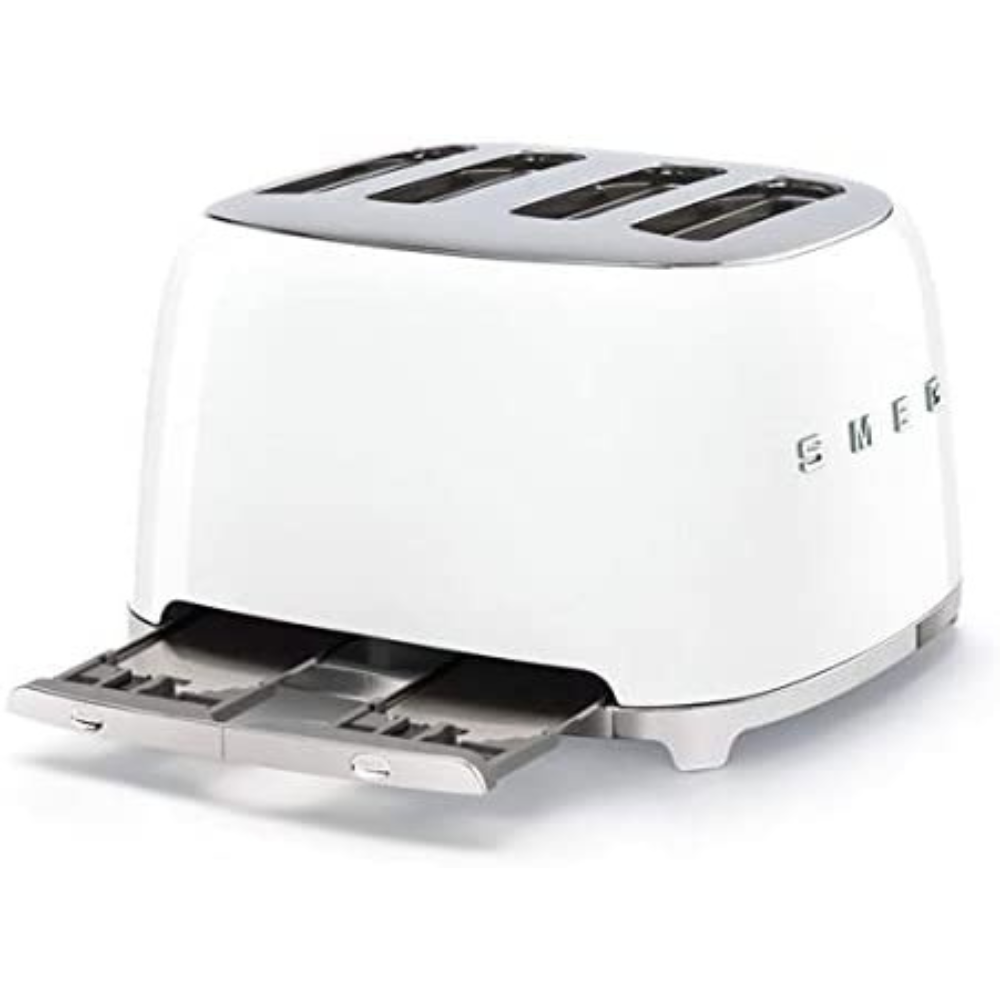 Smeg 50's Retro 4 Slice Toaster White
