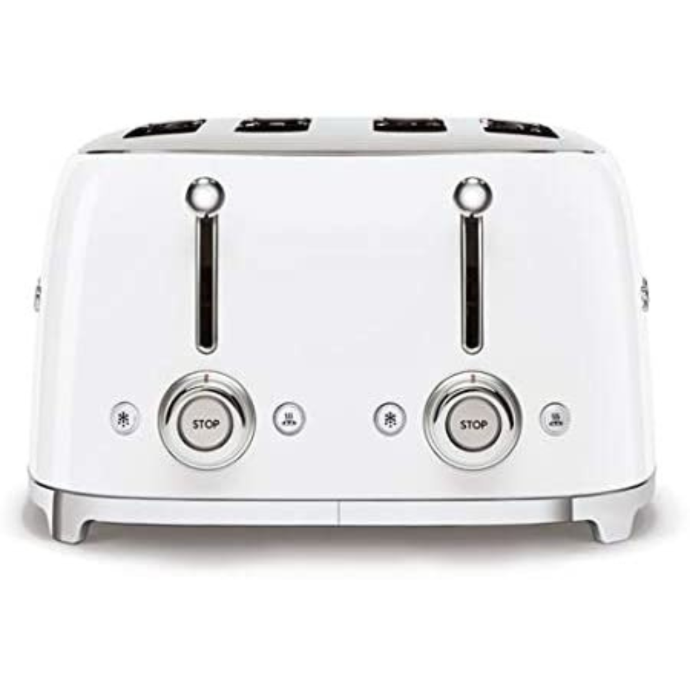 Smeg 50's Retro 4 Slice Toaster White