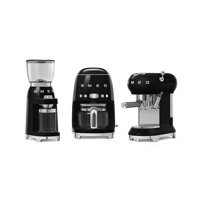 Smeg Retro Drip Filter Coffee Machine Black