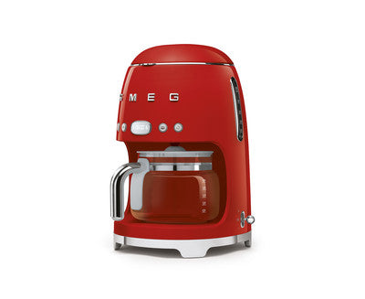 Smeg Retro Drip Filter Coffee Machine Red