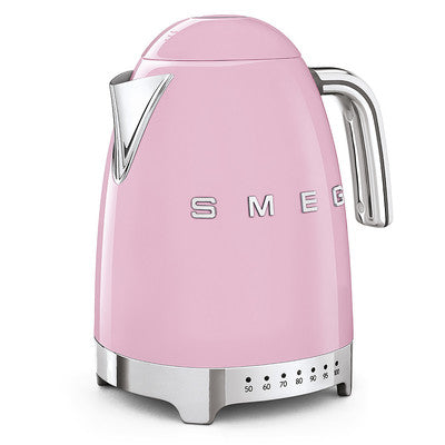 Smeg Variable Temperature Kettle Pink 1.7L