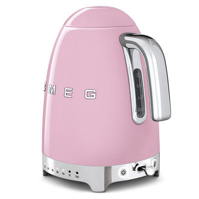 Smeg Variable Temperature Kettle Pink 1.7L