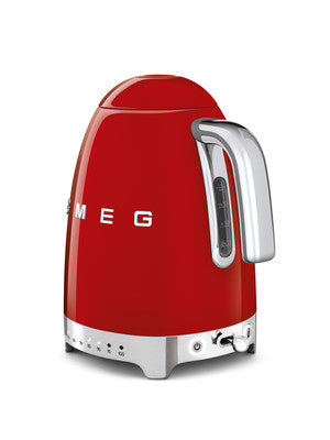 Smeg Variable Temperature Kettle Red 1.7L