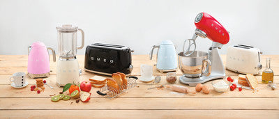 Smeg 50's Retro 2 Slice Toaster Cream