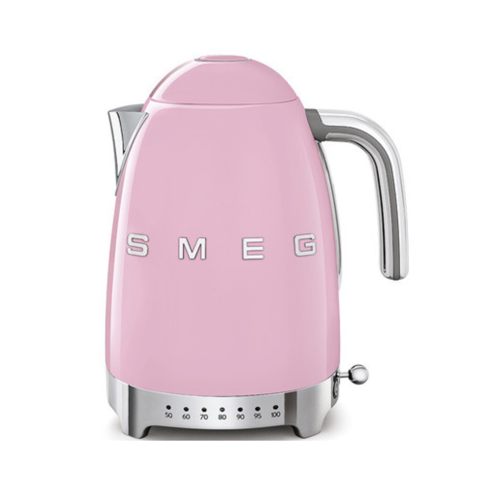 Smeg Variable Temperature Kettle Pink 1.7L