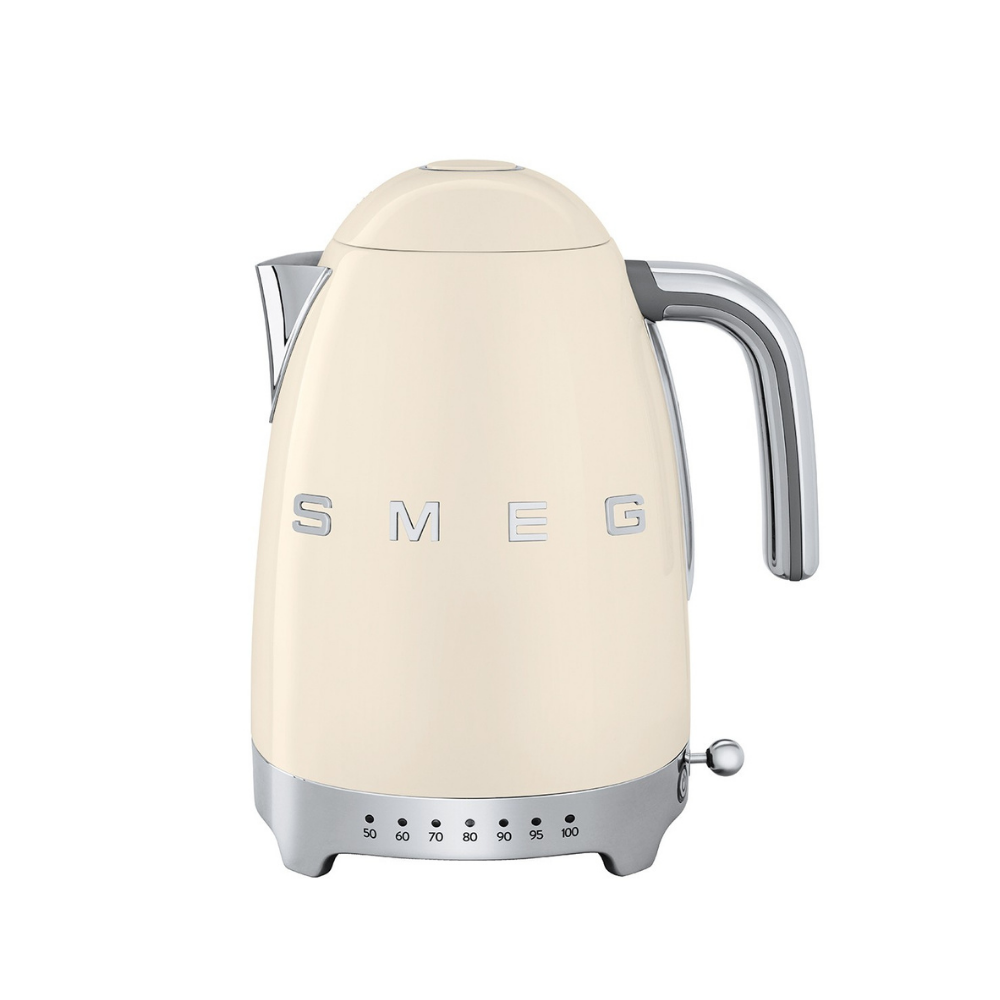 Smeg Variable Temperature Kettle Cream 1.7L